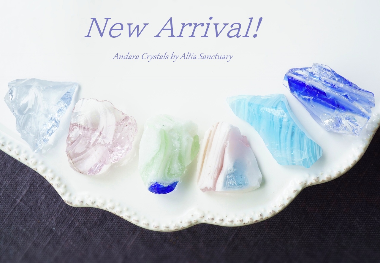 New! 中粒サイズのアンダラクリスタル６点入荷しました✨