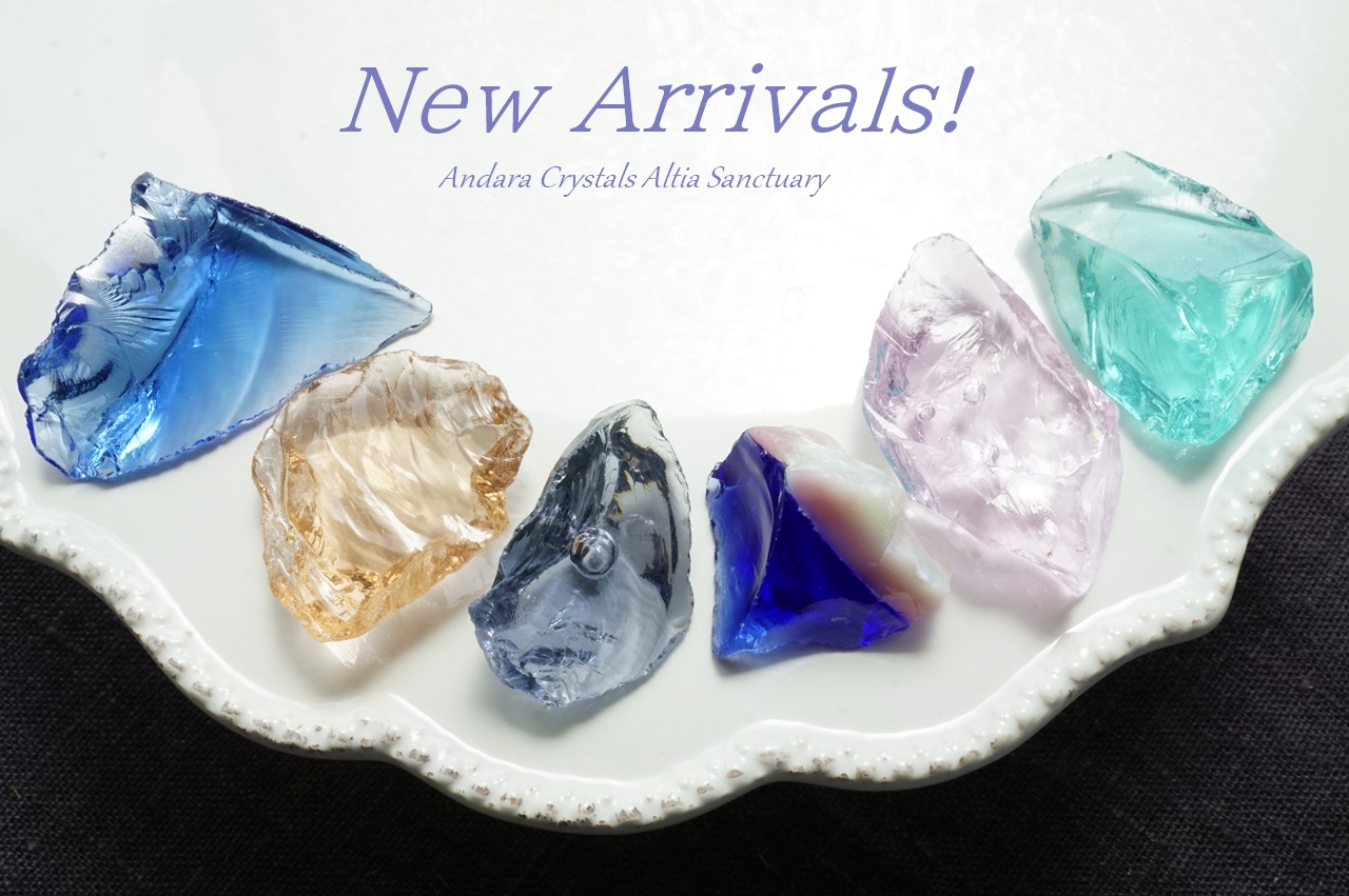 New! 中粒サイズのアンダラクリスタル６点入荷しました✨✨