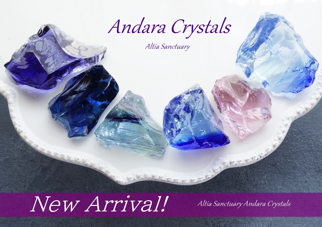 New！ 青の世界が美しいアンダラクリスタル入荷のお知らせ✨