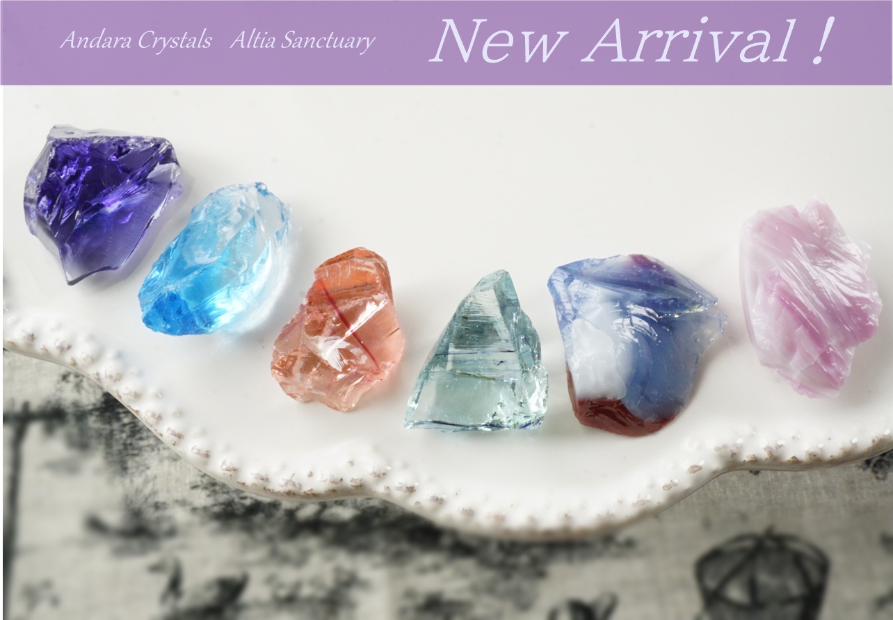 New! 小さめアンダラクリスタル６点入荷しました✨