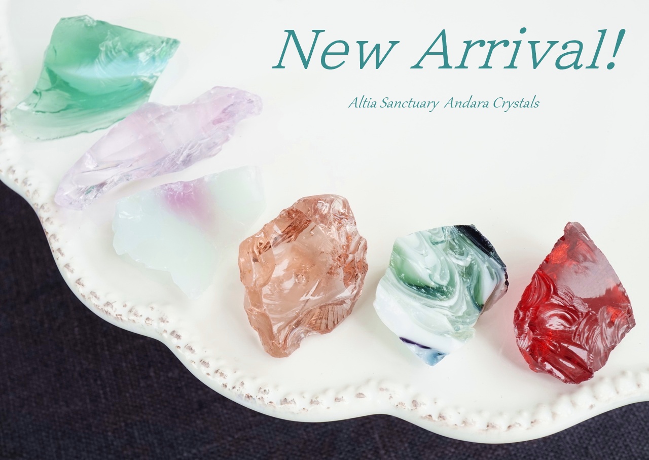 New！小～中粒サイズのアンダラクリスタル６点入荷しました✨