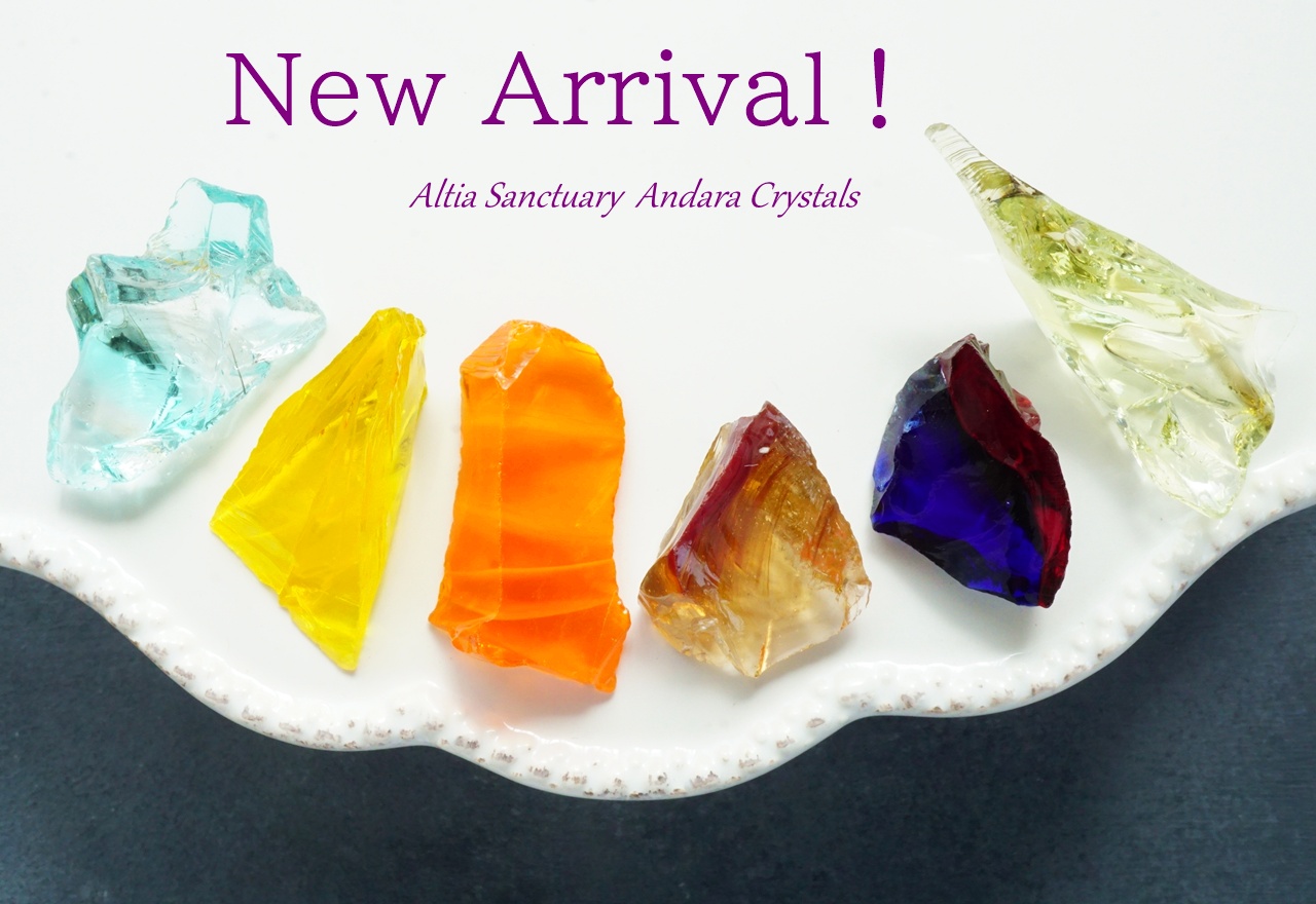 New! 小さめアンダラクリスタル6点入荷しました✨