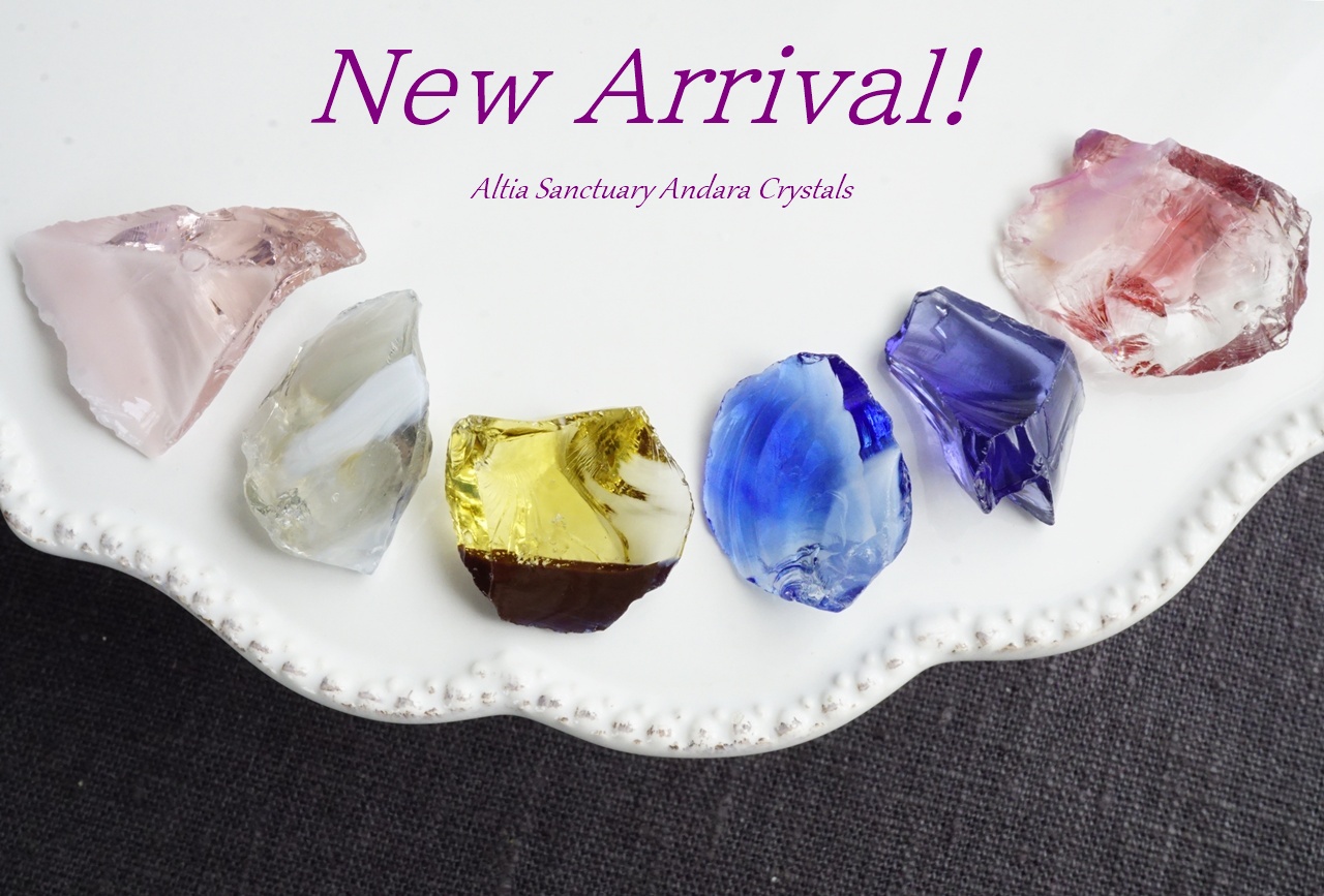 New!レアなアンダラクリスタル６点入荷しました✨