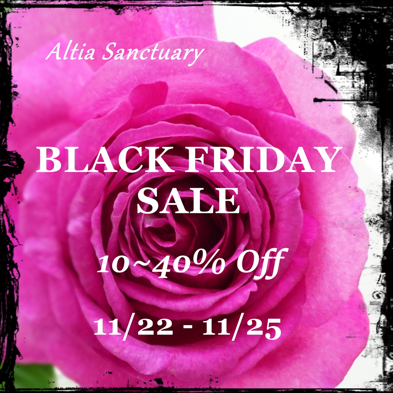BLACK FRIDAYキャンペーン２つのお知らせ