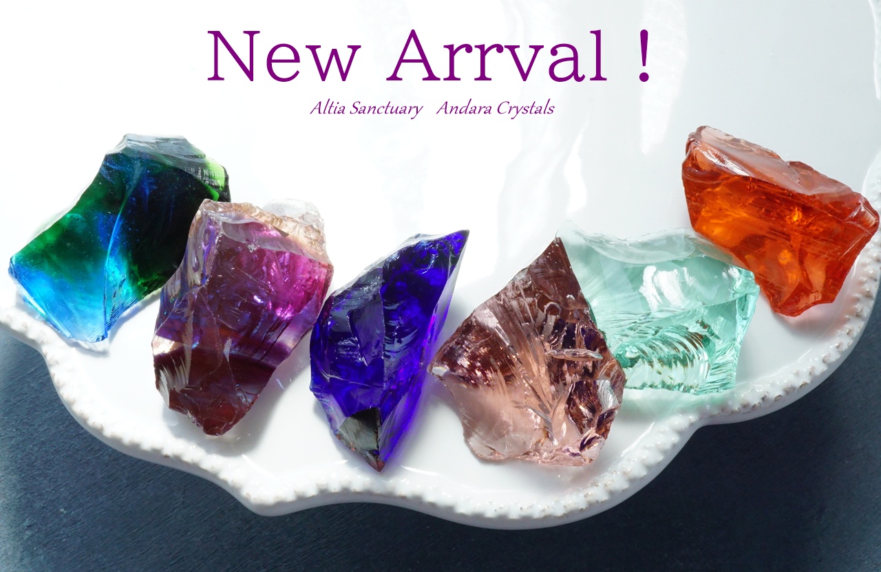 New！新色！希少なアンダラクリスタル入荷のお知らせ