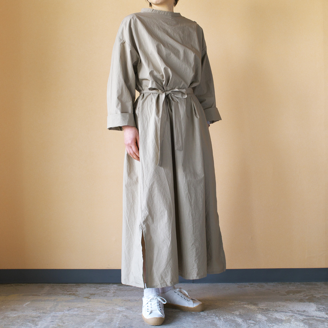 Gauze# ガーゼ　G454 shoulder button antique one piece　