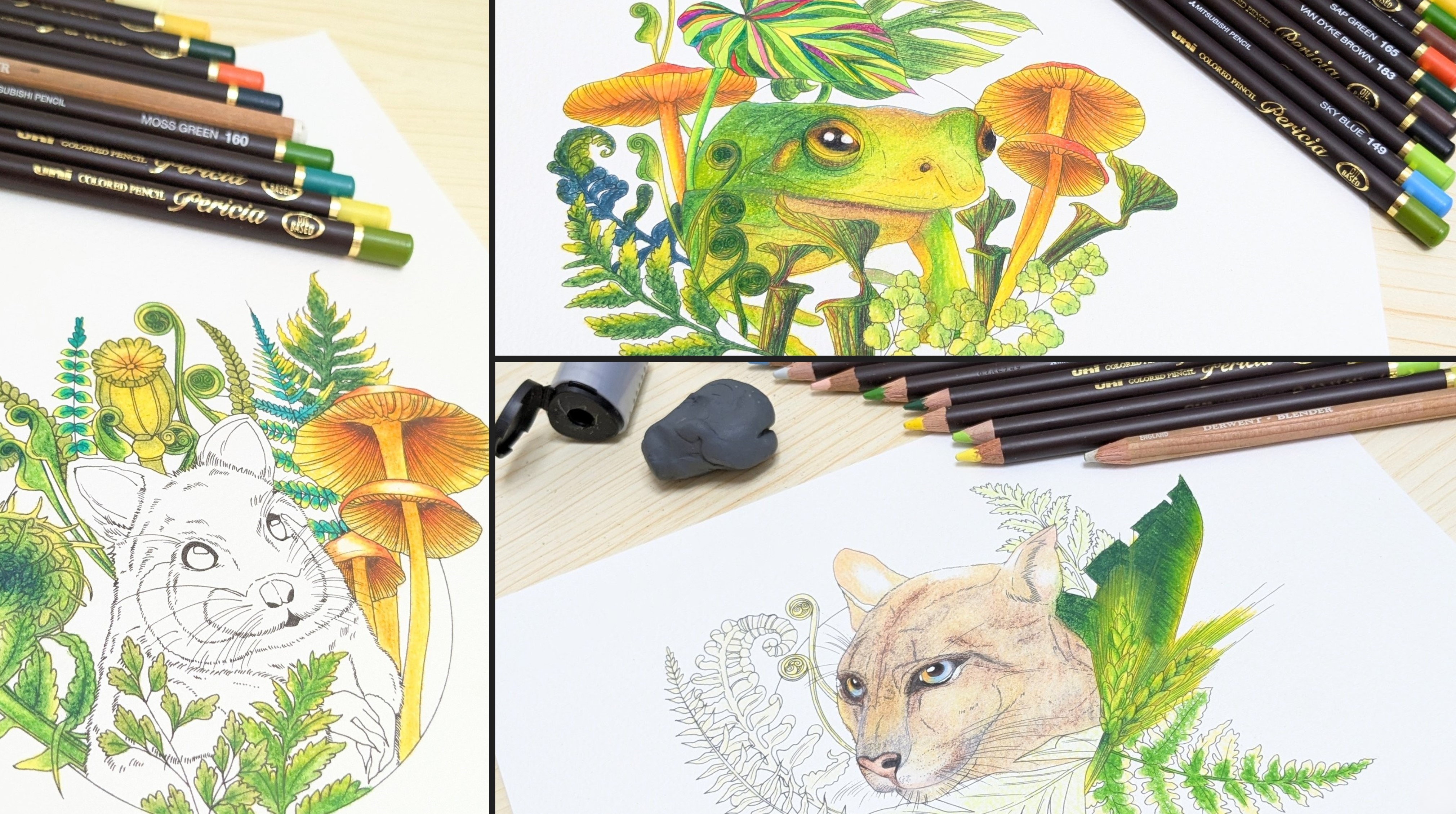 GALAXIE STUDIOの裏側。~細密画 ボタニカルアート編~