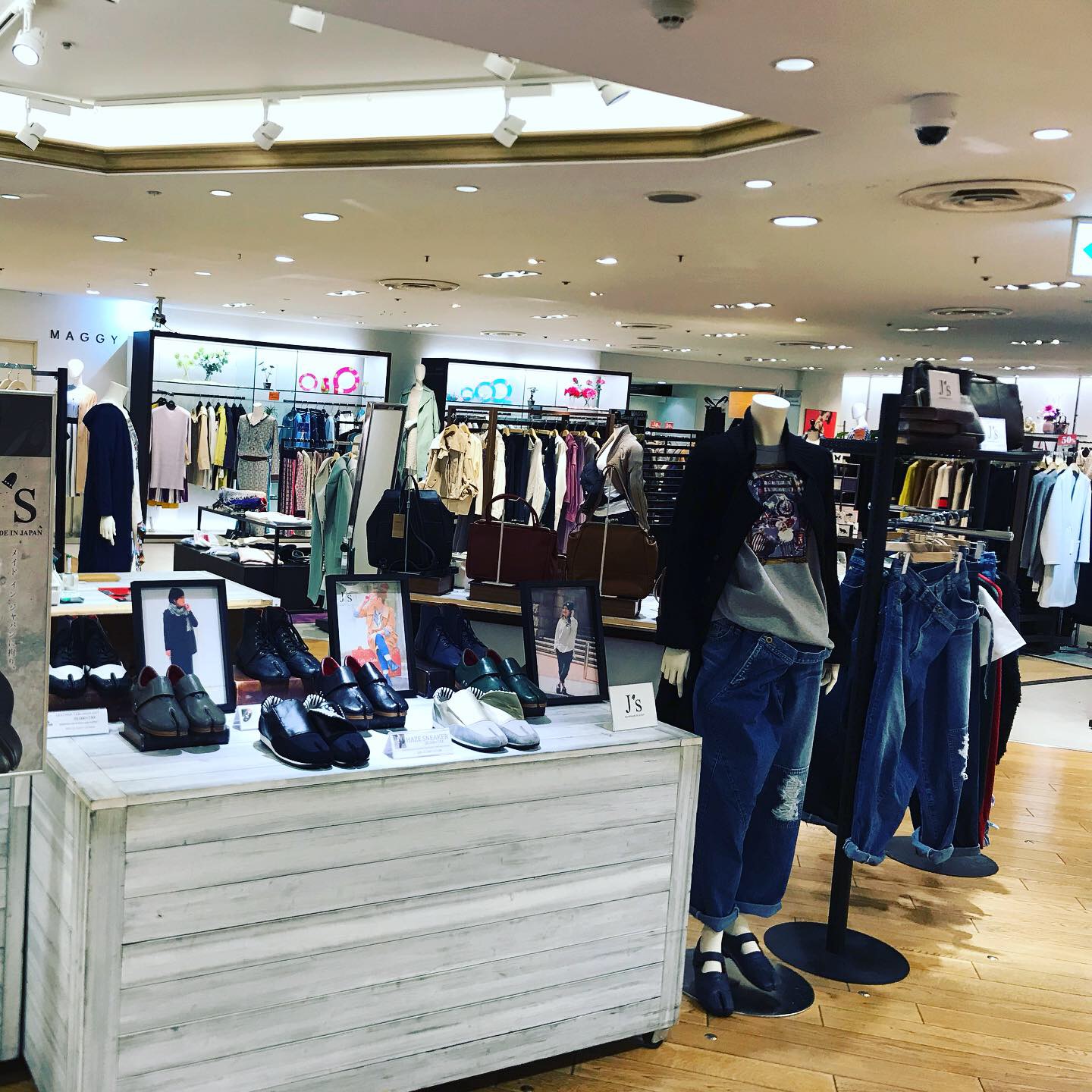 J's  POP UP SHOP in atre 目黒