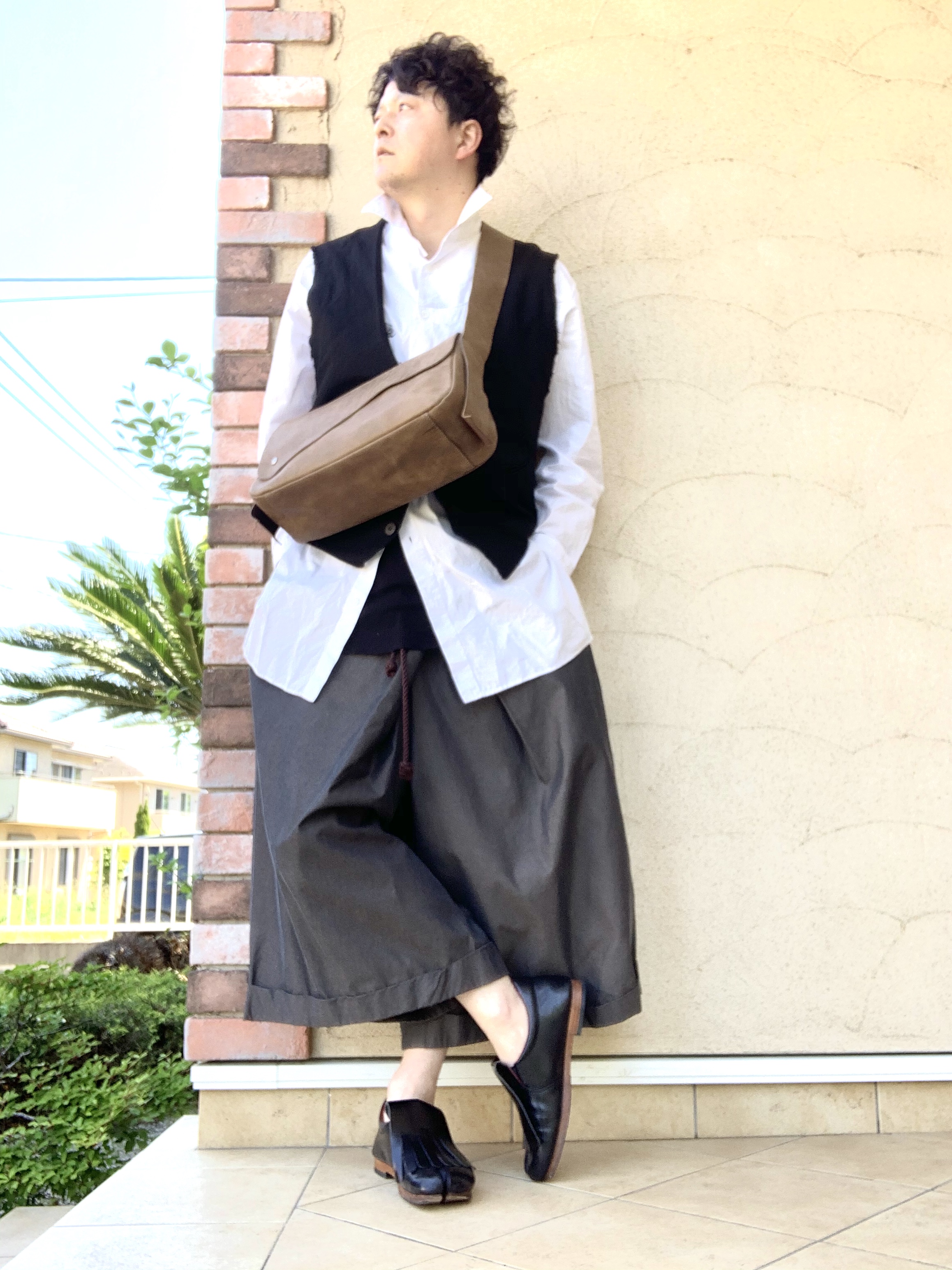 着崩す