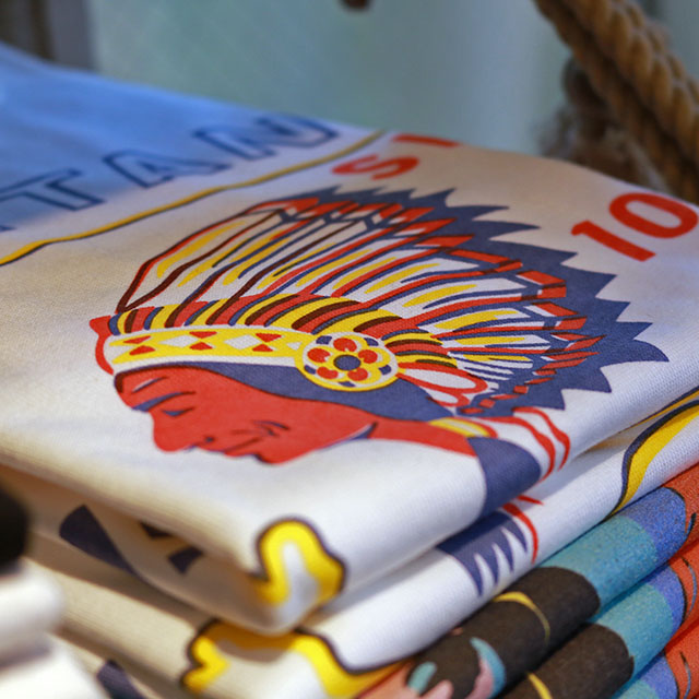 一枚でサマになるプリントTシャツ。 JELADO「Montana Centennia Tee」‼