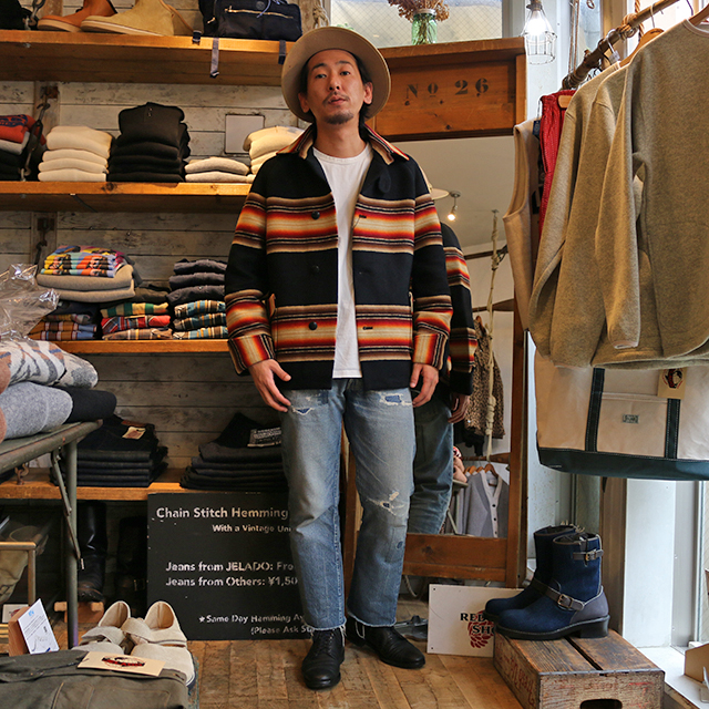 新作ブランケットジャケット入荷‼