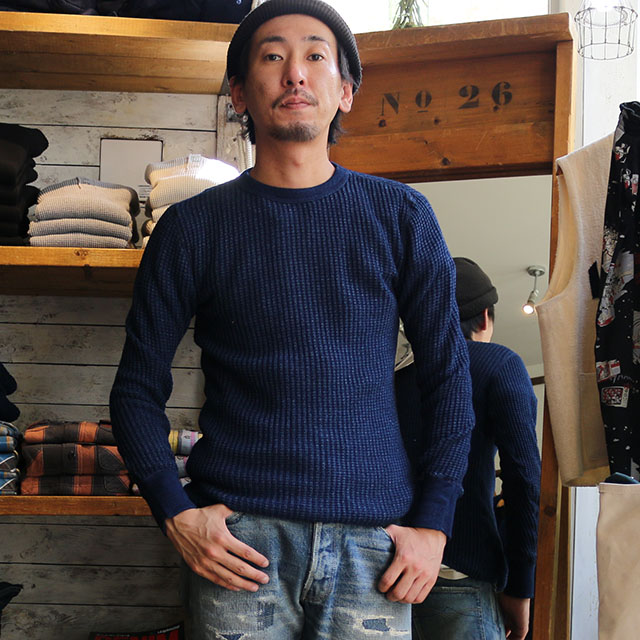 秋冬に欠かせないメガサーマルからインディゴカラー入荷‼