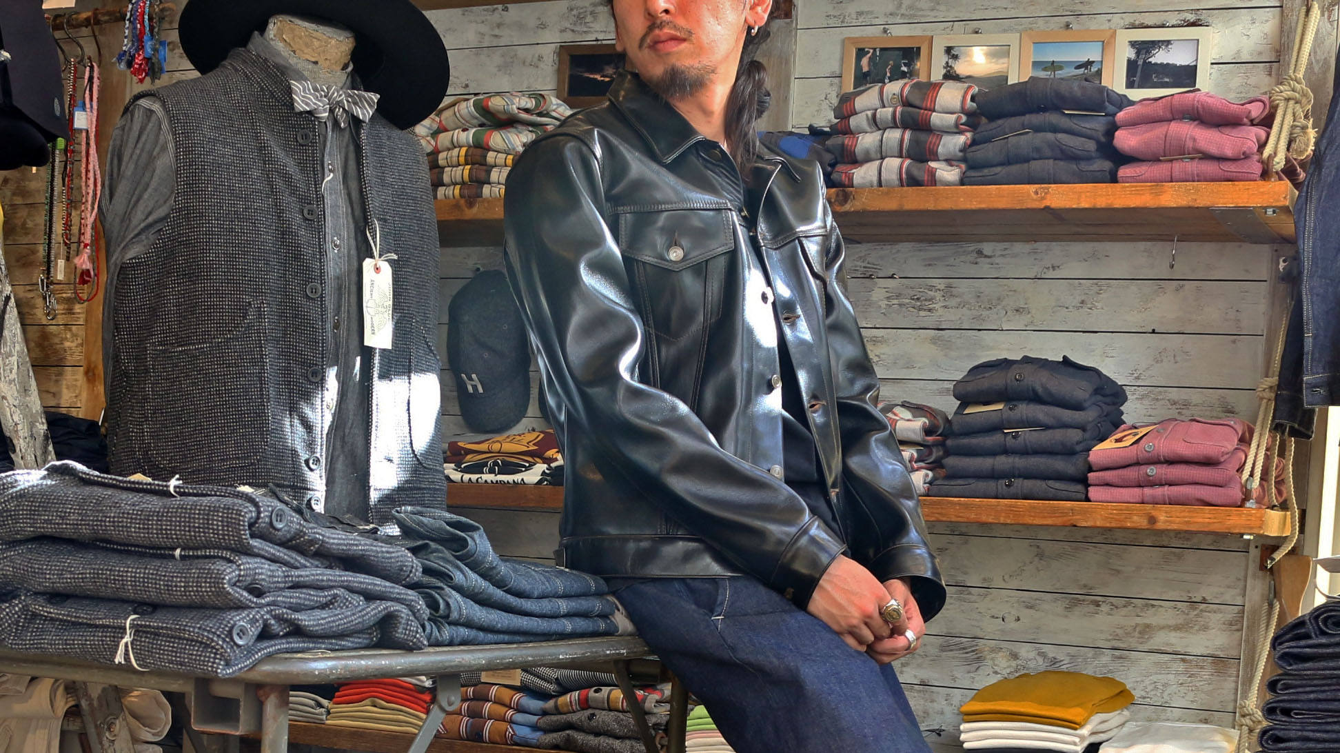 "FINE CREEK LEATHERS" Hampton...