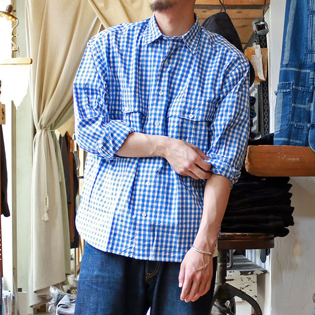 爽やかなギンガムチェックシャツ入荷‼