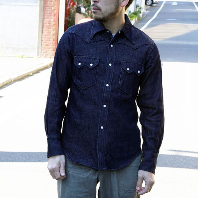 JOHN GLUCKOW 新作ウエスタンシャツ 「Morrison Shirt」を掲載‼