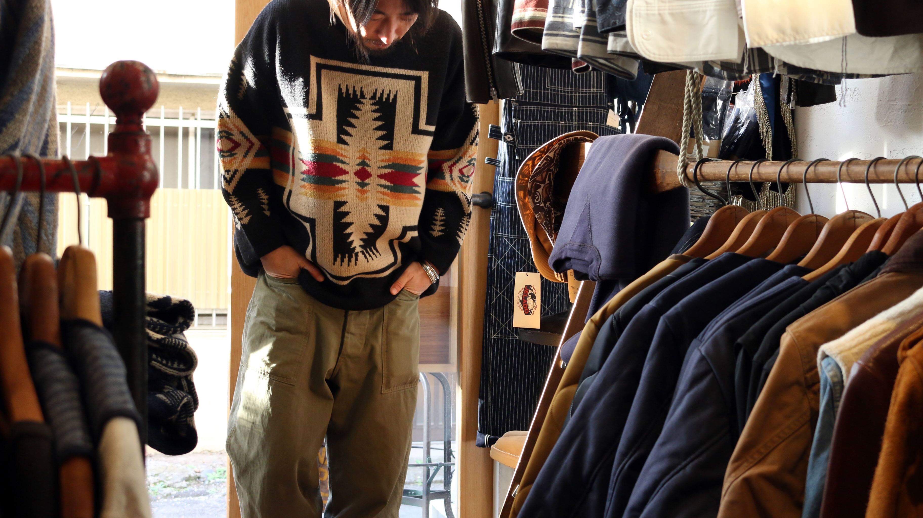 予定通り入荷！ペンドルトン ハーディング柄ニット‼︎