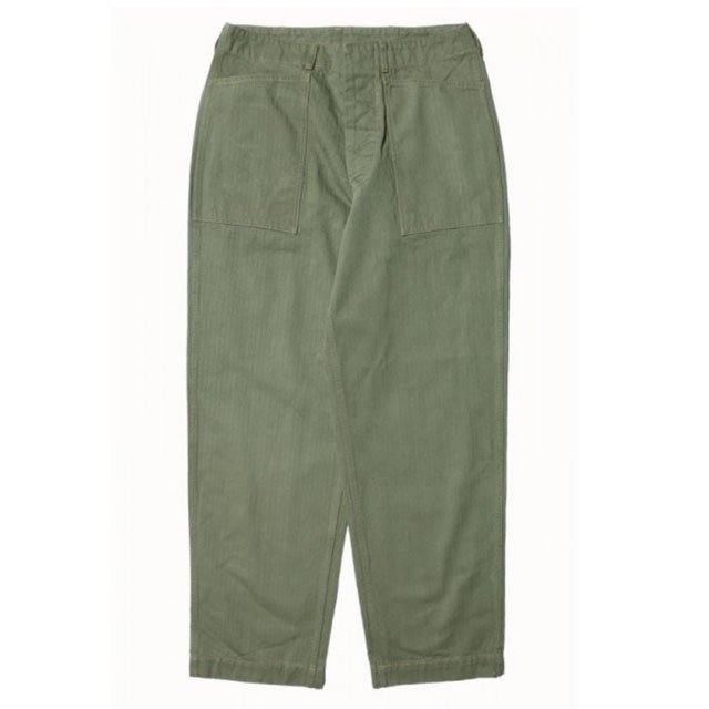 4年着用すると。JOHN GLUCKOW「Field Trousers」...