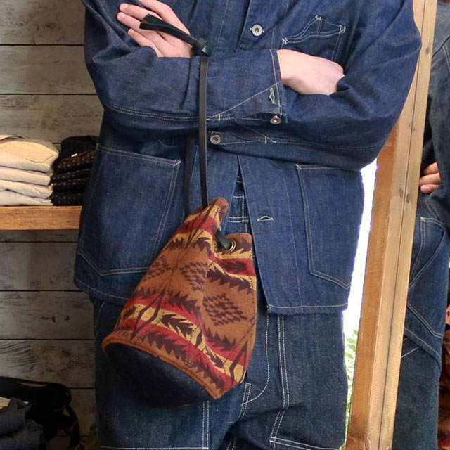 新作！Stevenson Overall Co Native Patten Bucket Bag
