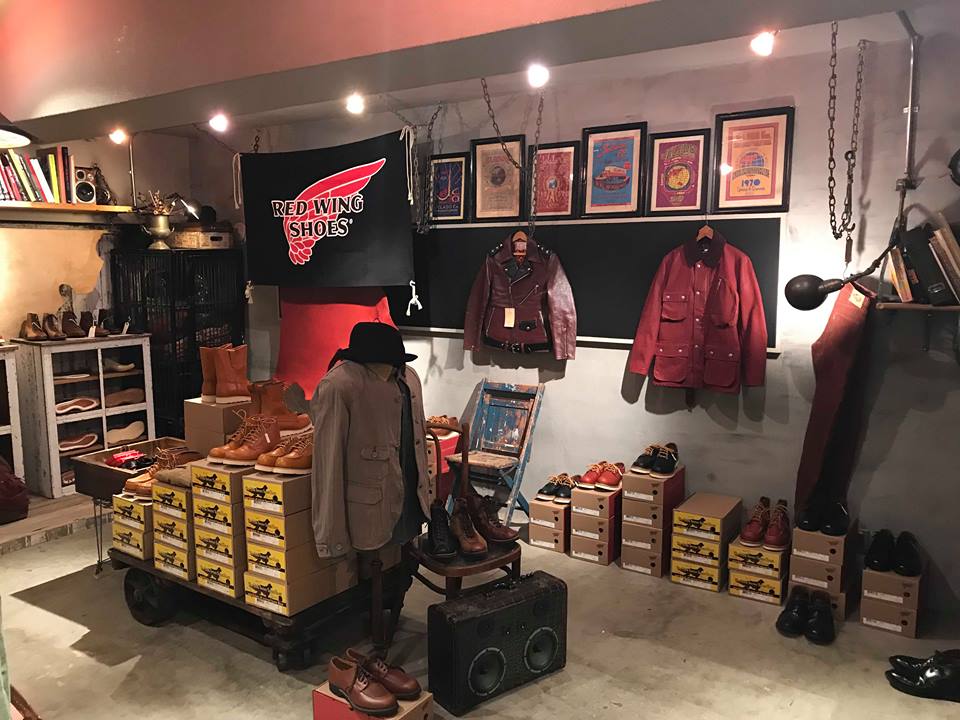 本日から2日間限定で開催‼ REDWING POP UP SHOP....