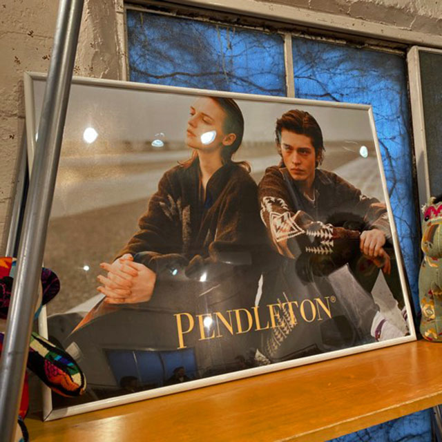 「PENDLETON」の展示会へ。