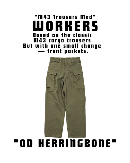WORKERS "M43 Trousers Mod"　