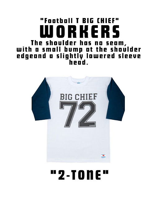 WORKERS  "Football T BIG CHIEF"　