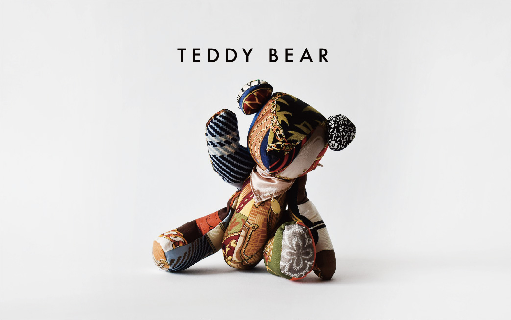 TEDDY BEARと一緒に。