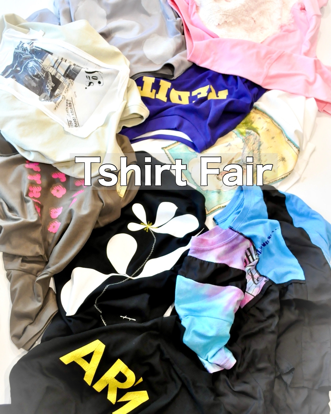 Tshirt fair 本日スタート！