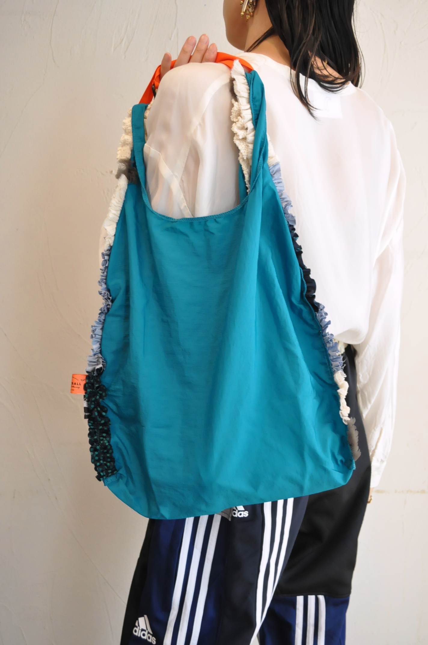 "RehersalL"カラフルなマルシェバッグ