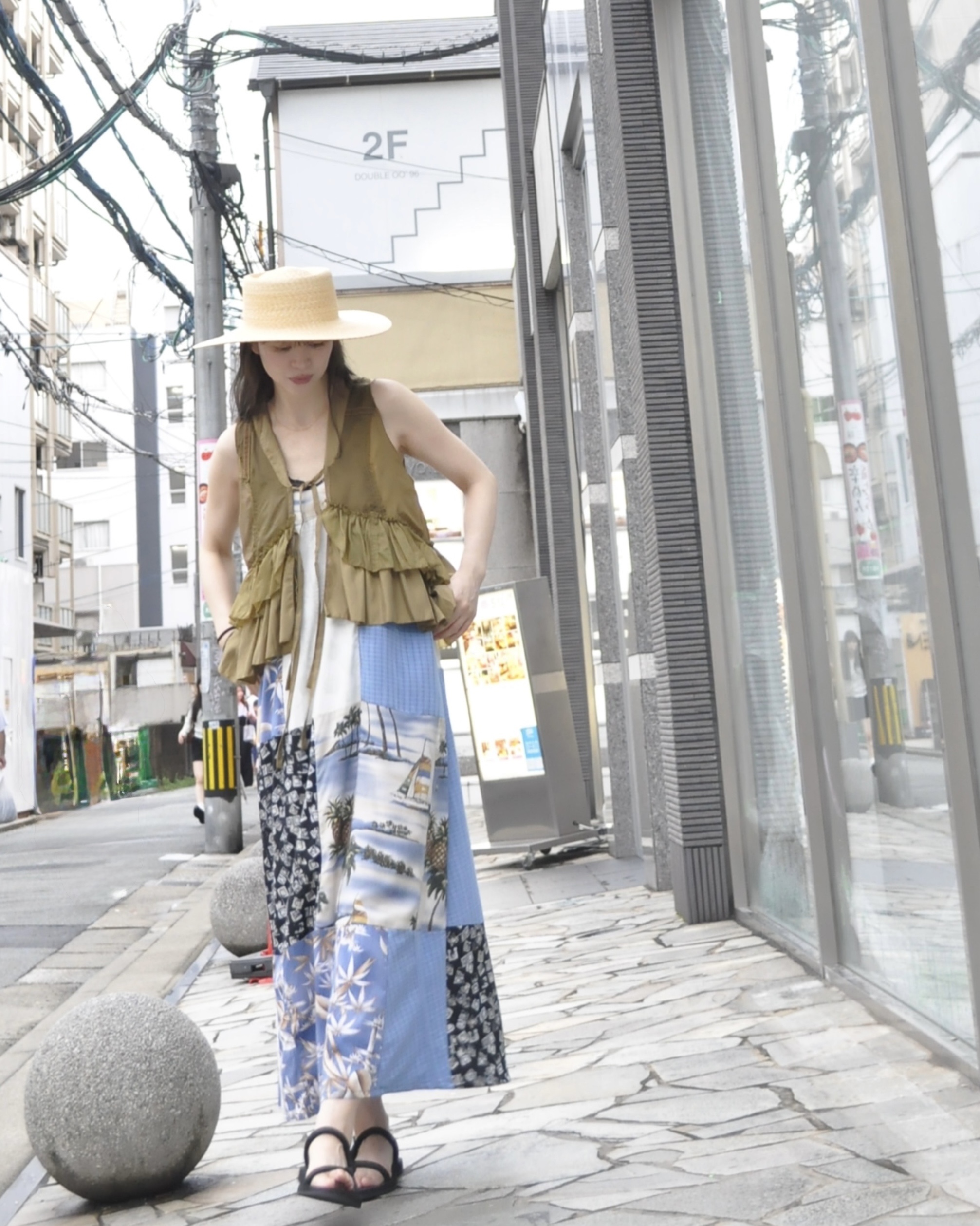 "RehersalL"アロハを着る。