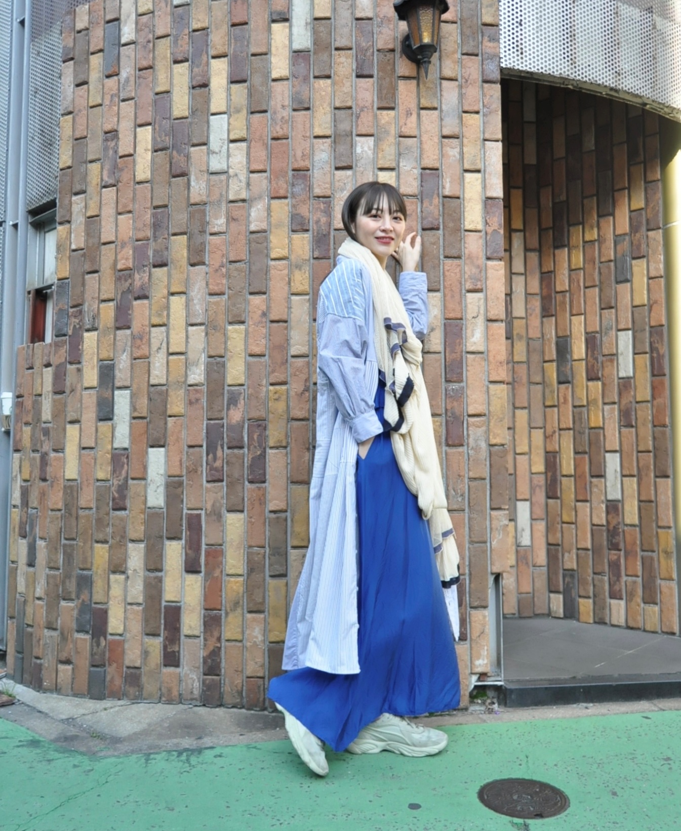 "RehersalL" ストライプを着る。