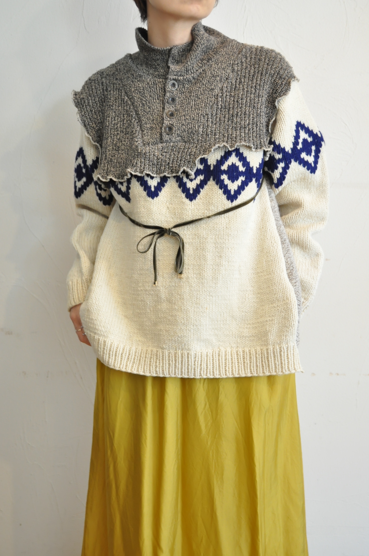 "RehersalL"一点物のニット！