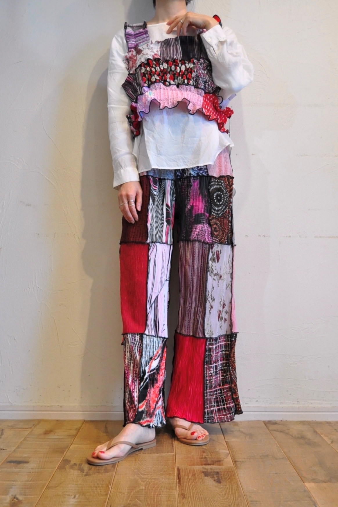 "RehersalL"プリーツシリーズ。