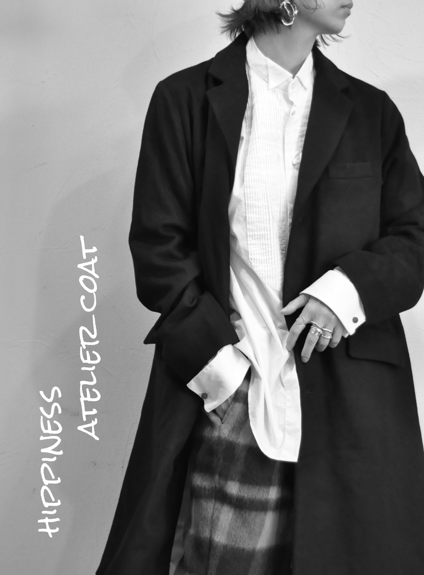 "hippiness" 大事に着たいコート。