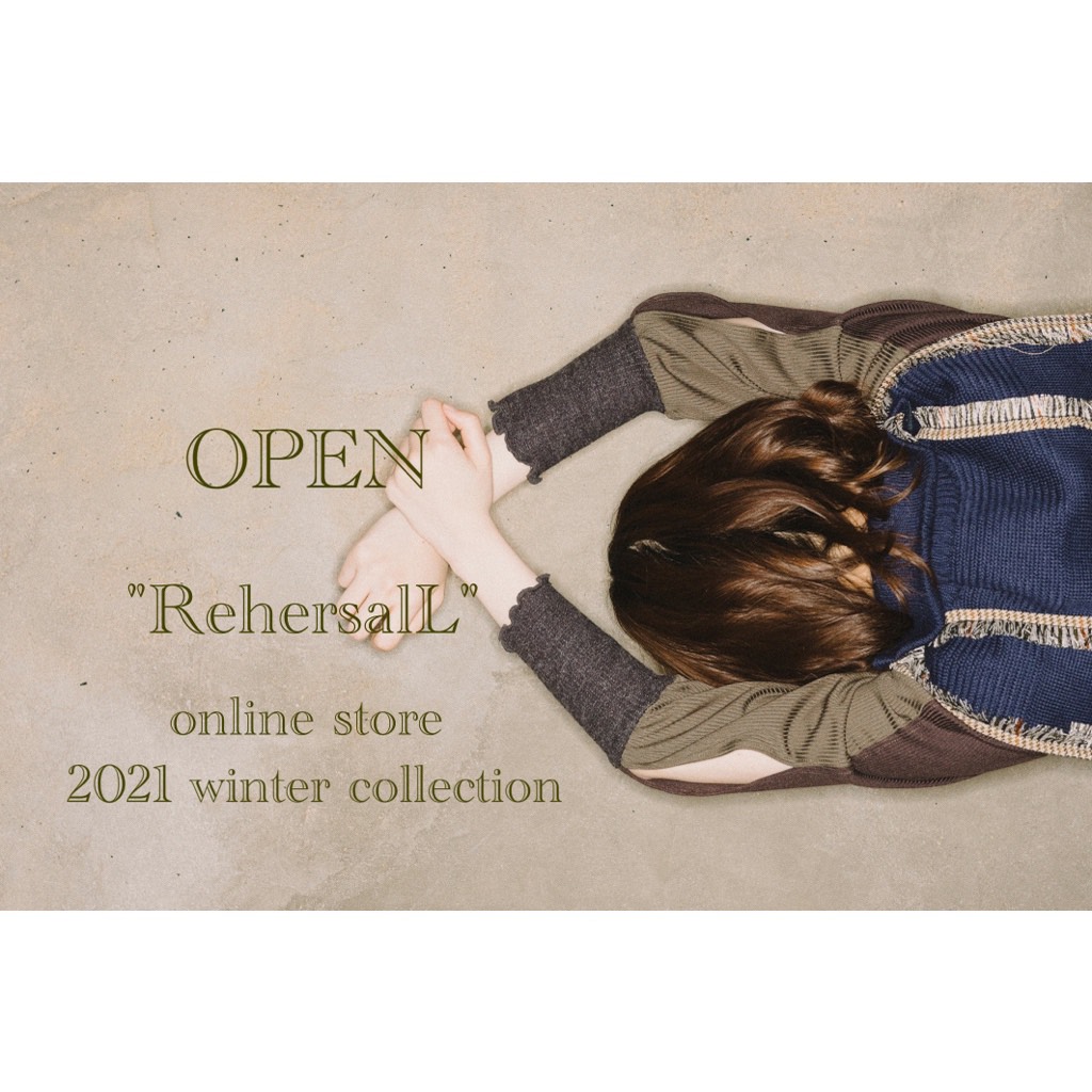 "RehersalL"online store オーダー受付スタート！！