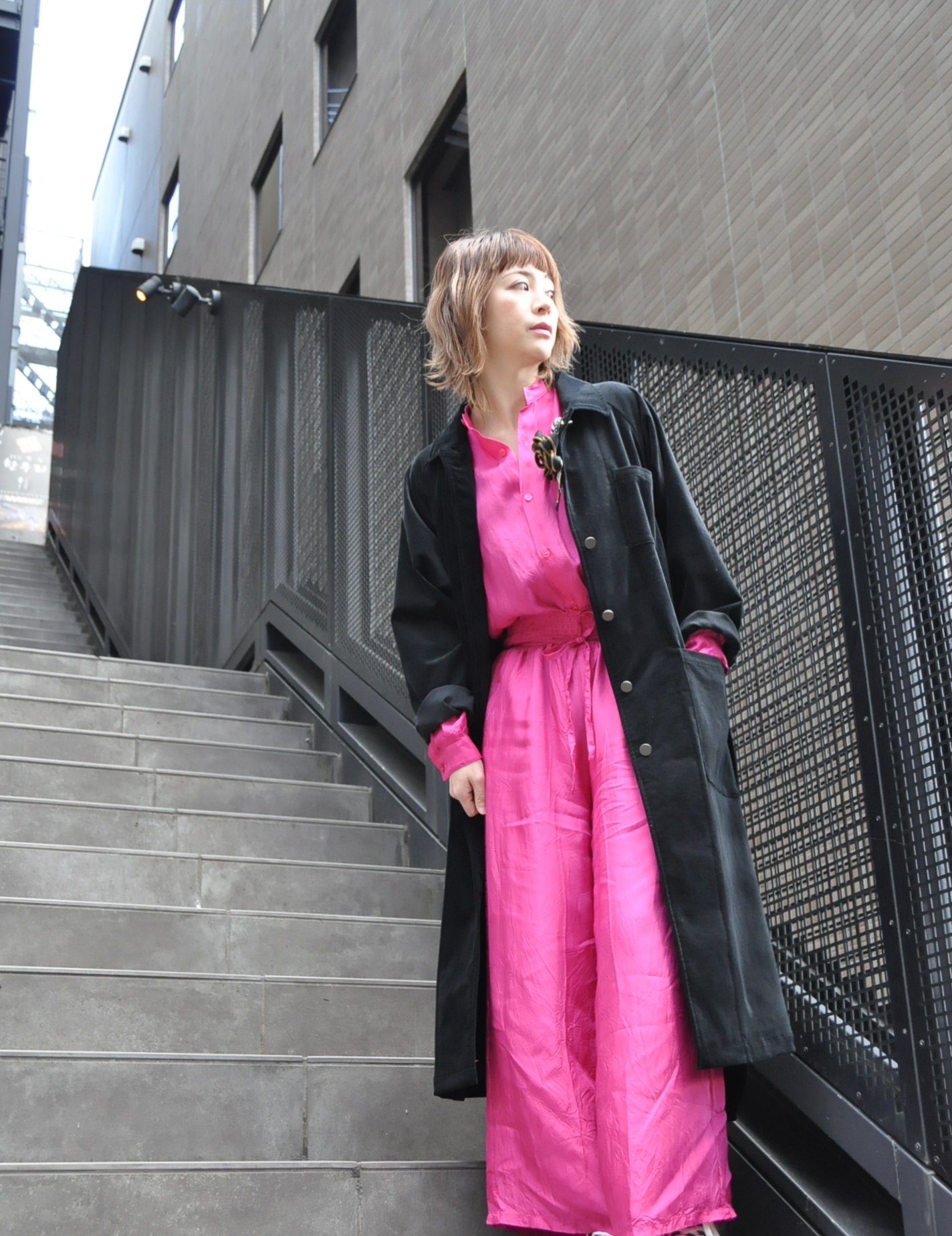 "hippiness"キュプラコーディネート。