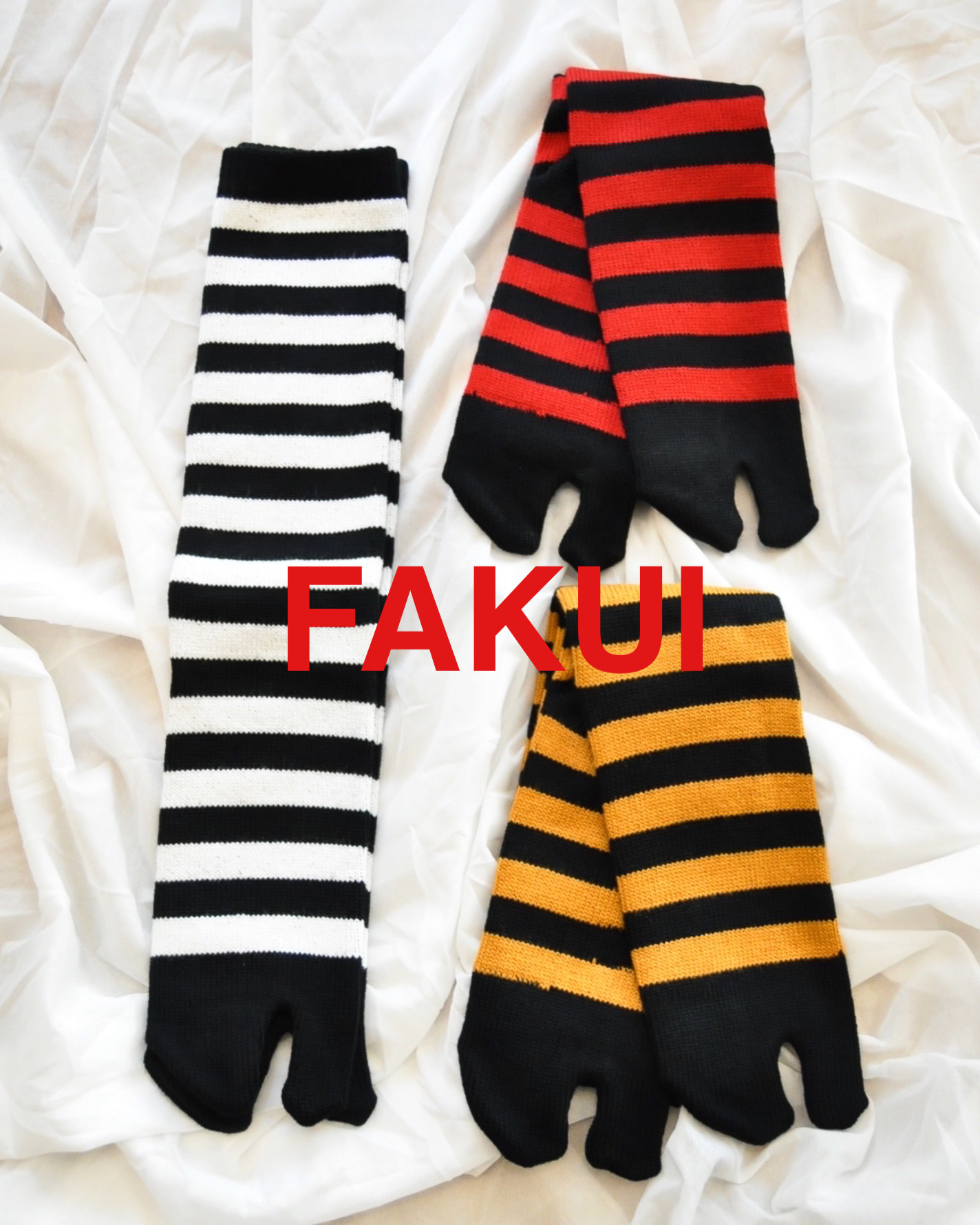 "FAKUI"　新作ソックス登場！！