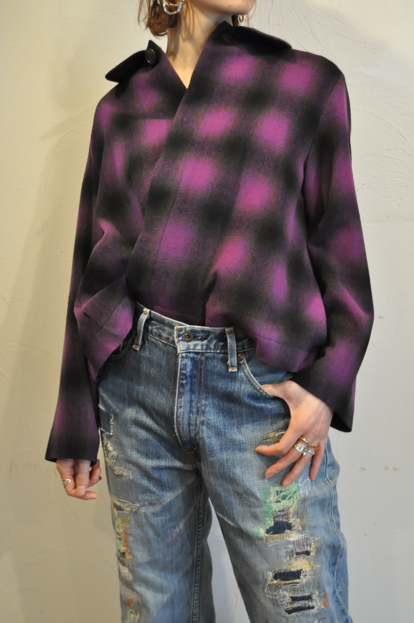 "rosier"冬のチェック。