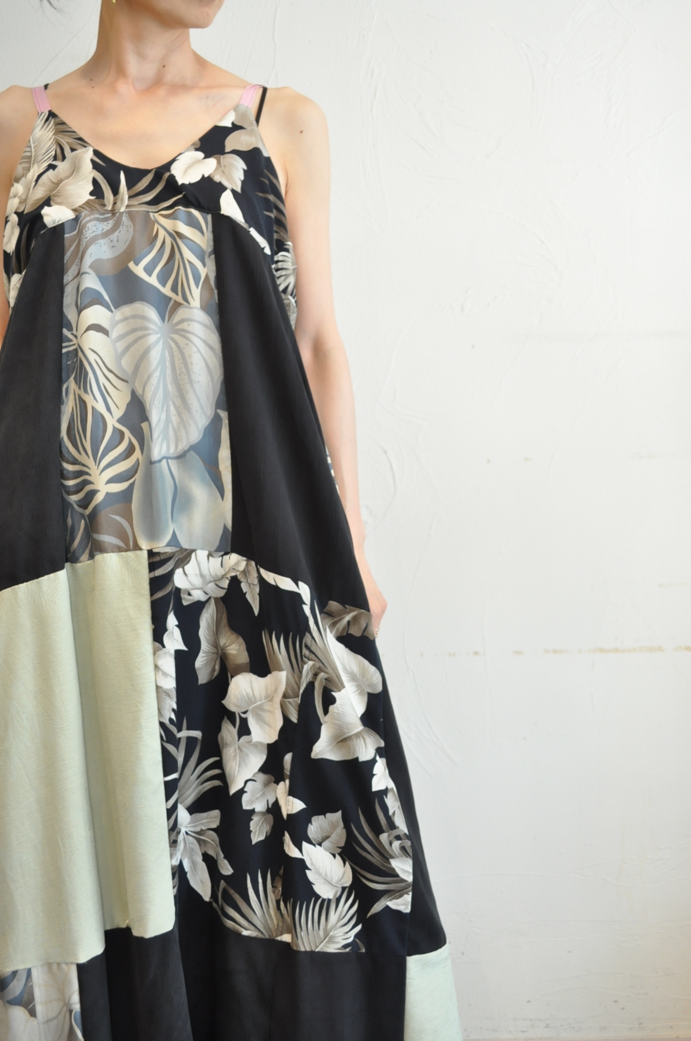 "RehersalL"一点物のアロハワンピース
