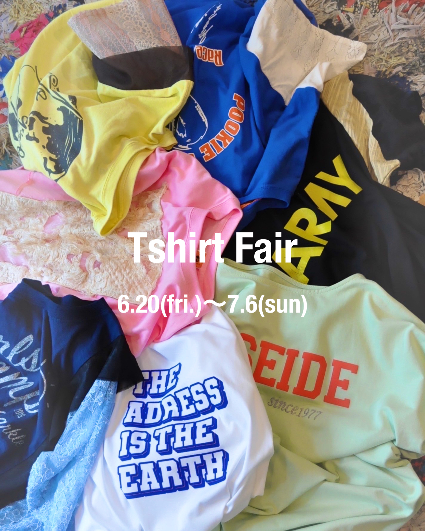 Tshirt fair 開催のお知らせ