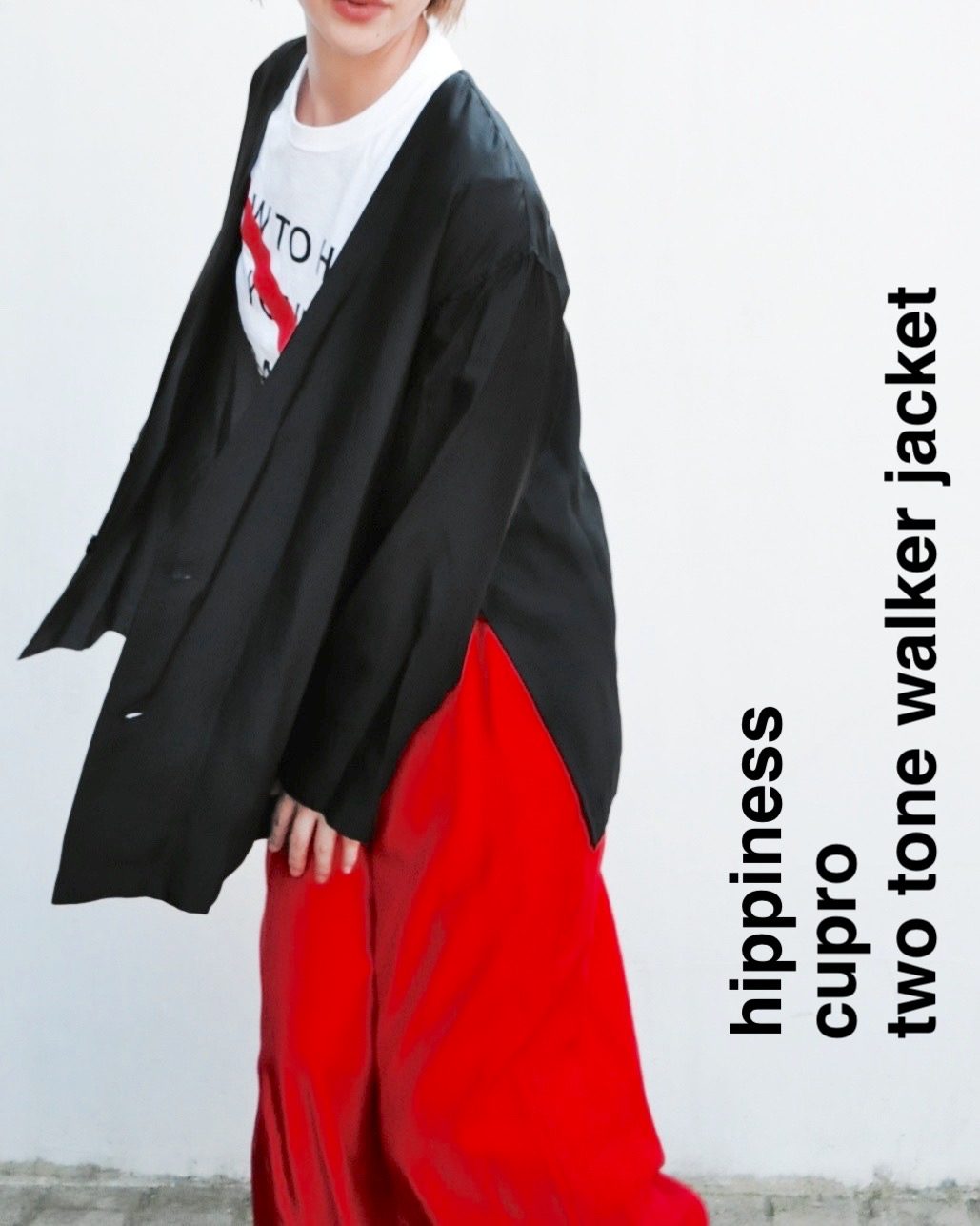 "hippiness" two tone walker jacket RELEASE ! !