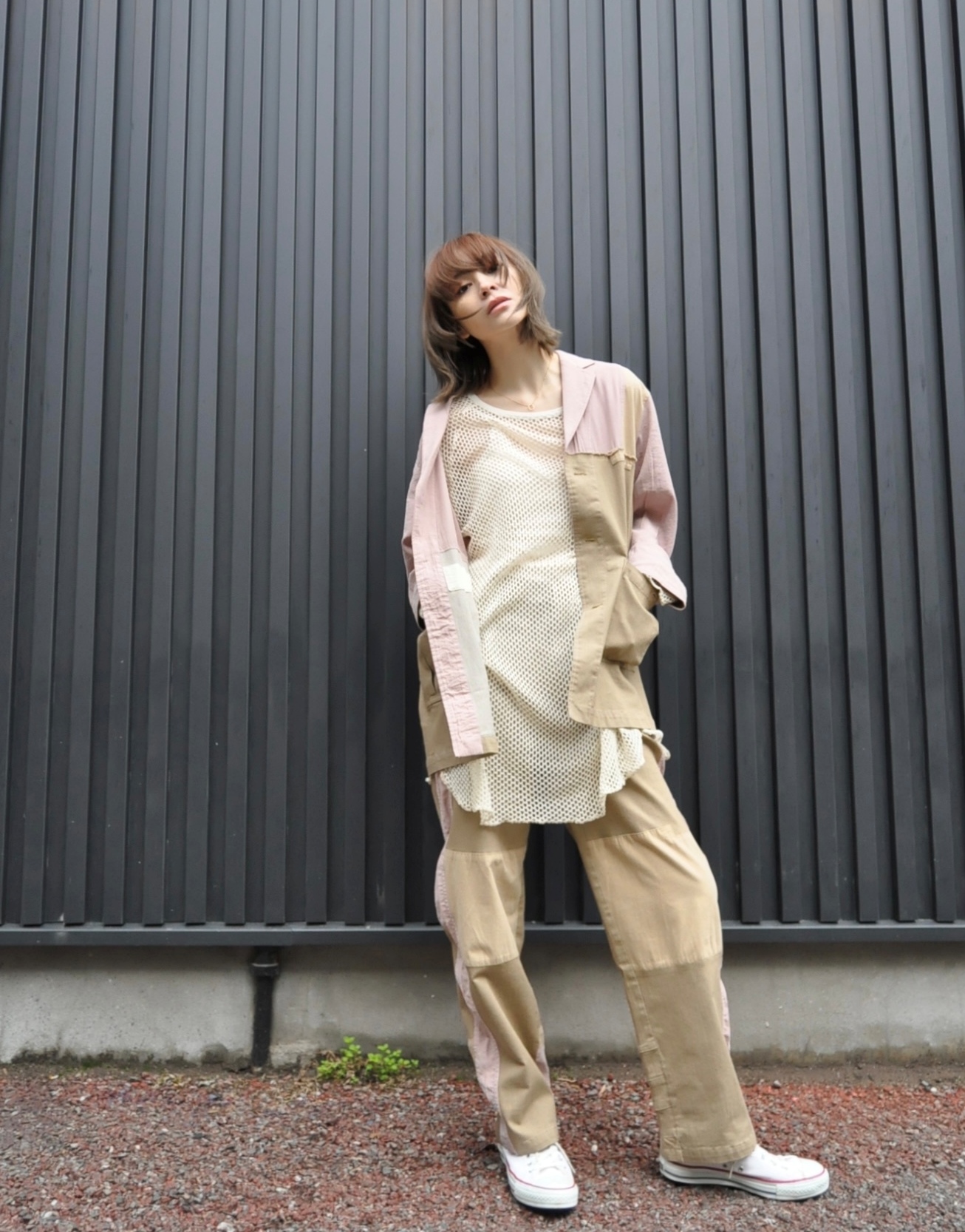 "garance et violette" リメイクライクを着る。