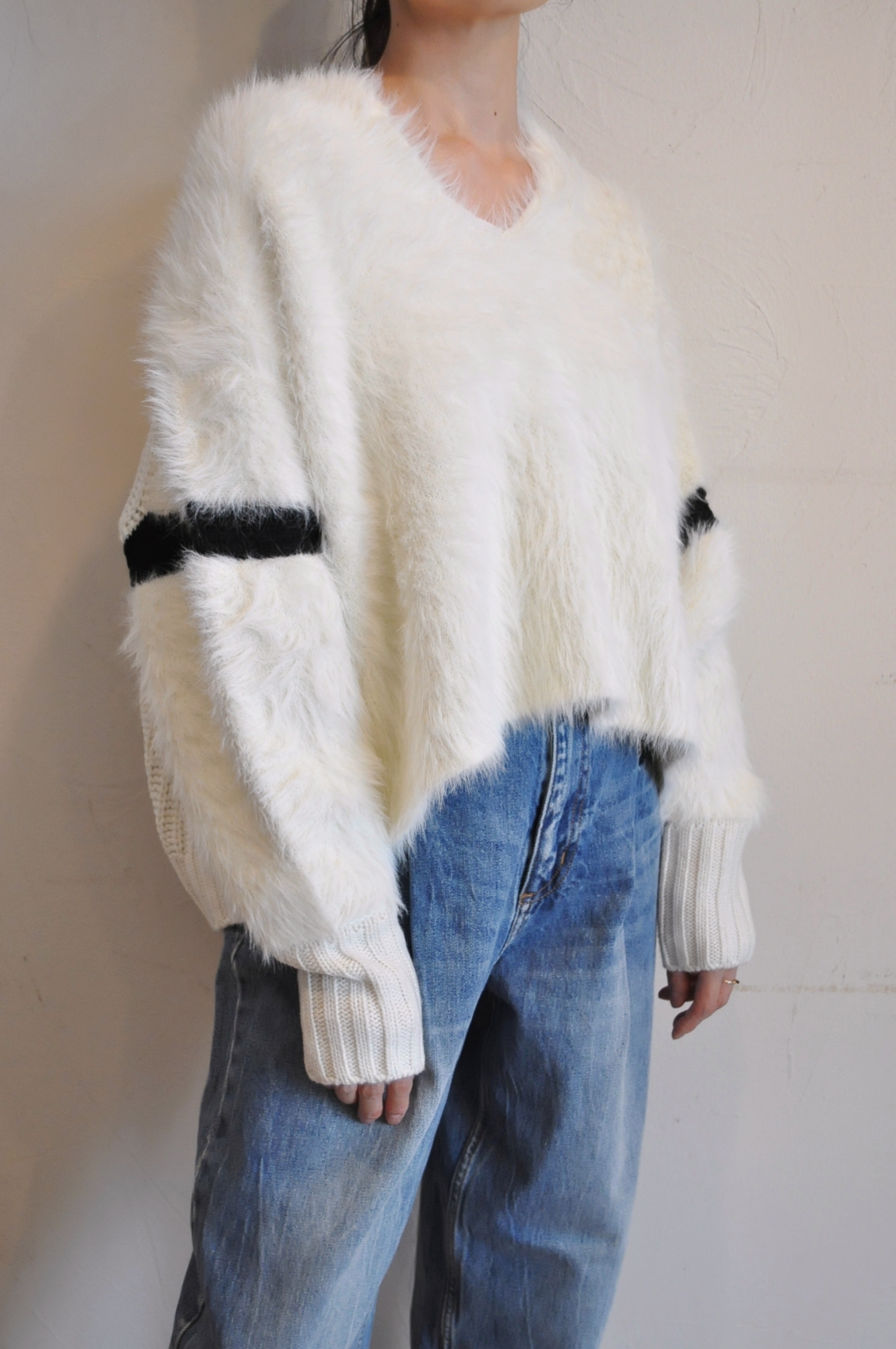 "EN'DAY"シャギーニット。