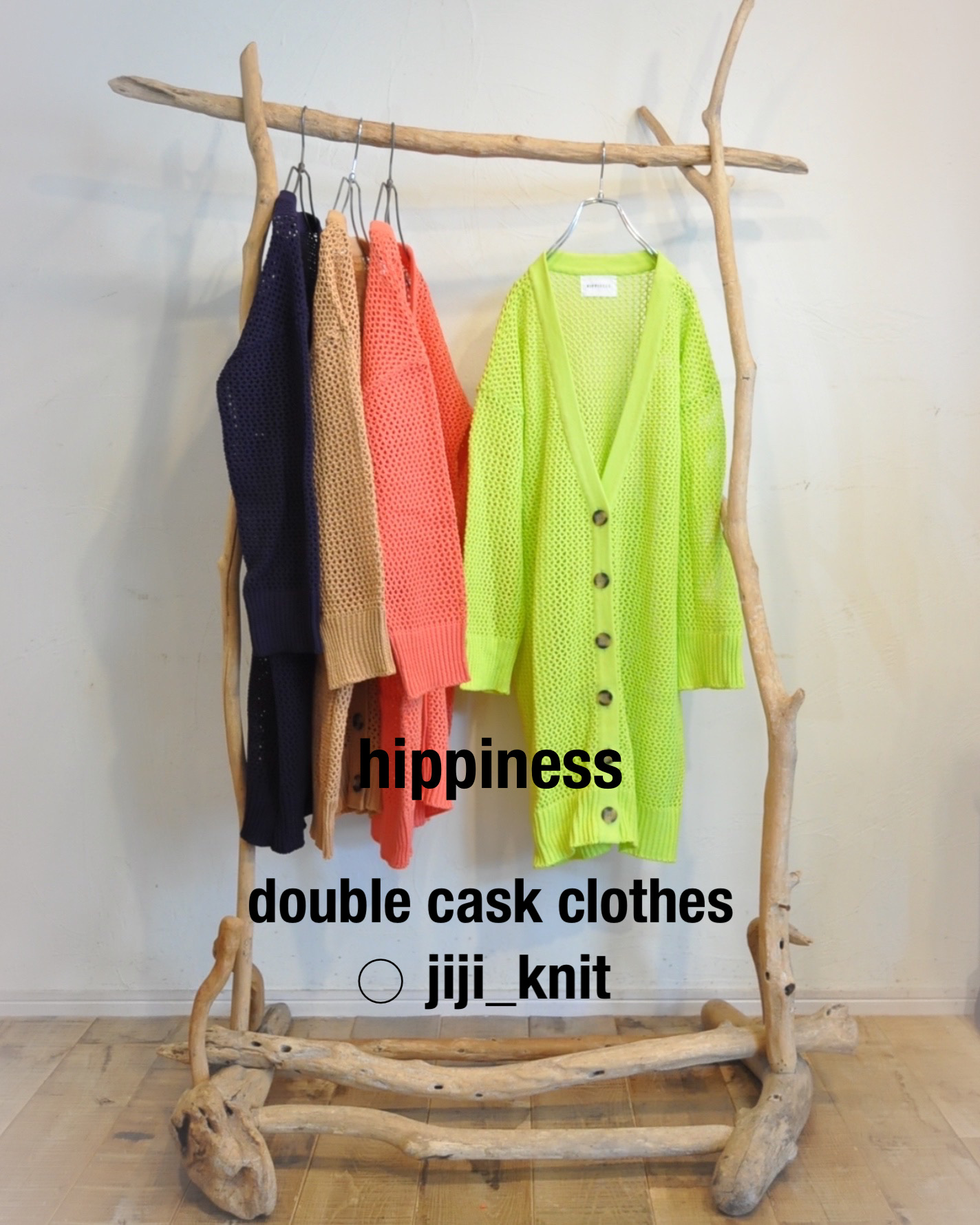 "hippiness"　jiji_knit