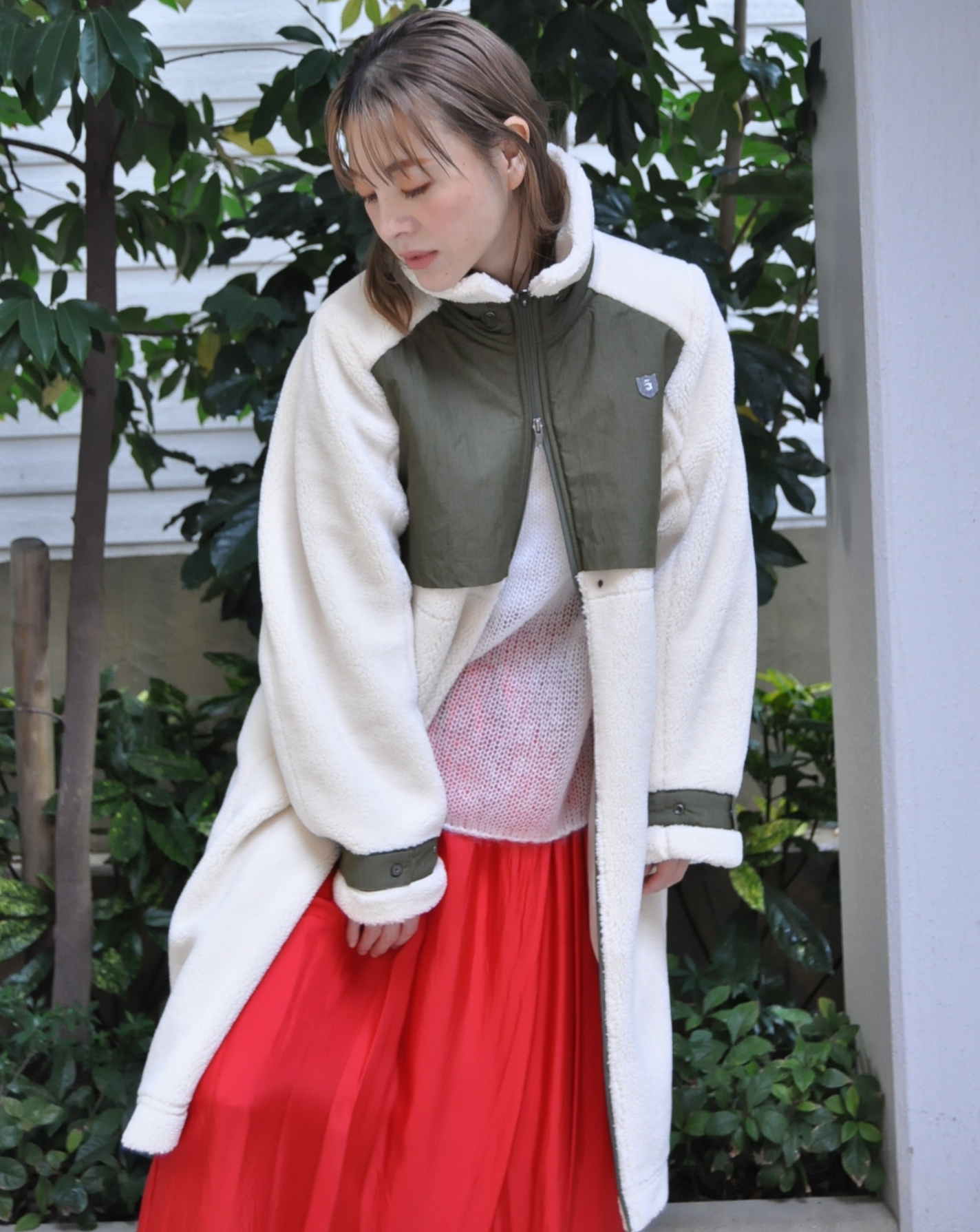 "blanc basque"毎日使える暖かコート。