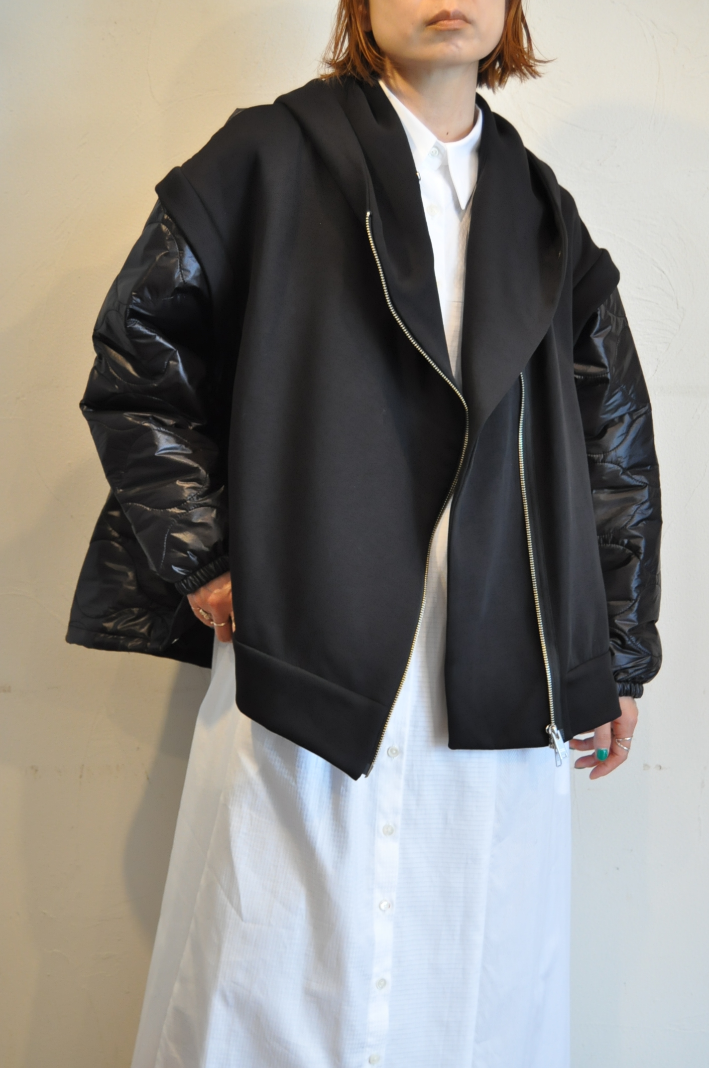 "boutique ordinary" 着回しがきくアウター。