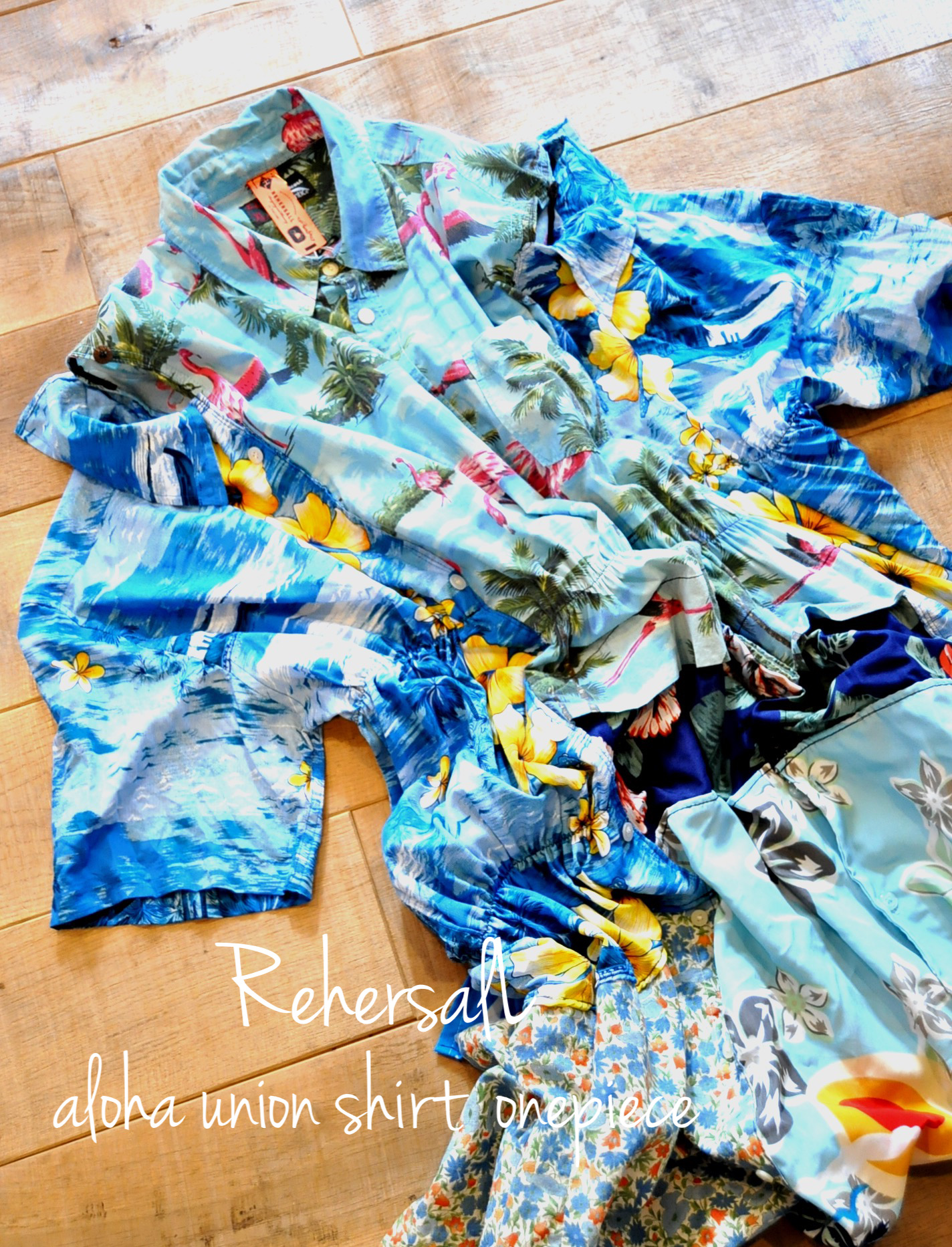 "RehersalL" アロハワンピ再入荷！