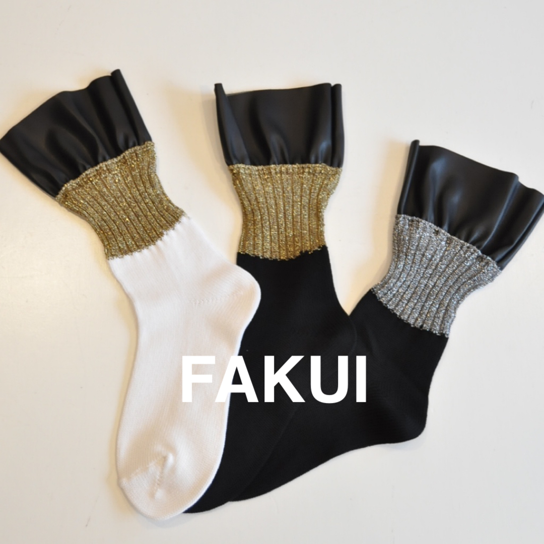 "FAKUI"　新作ソックス！入荷！！