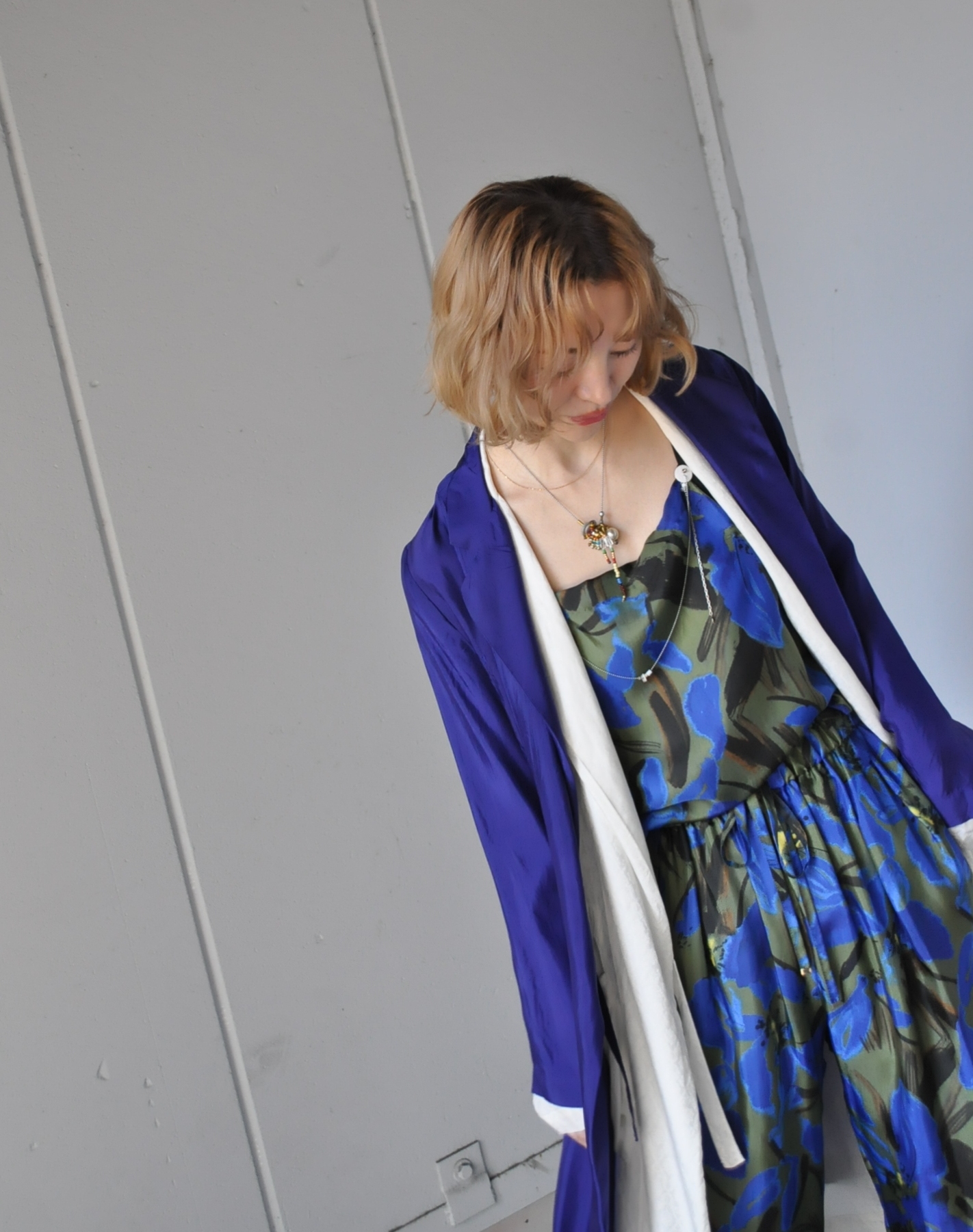 "ANGELINA" ipeker flowerを着る。