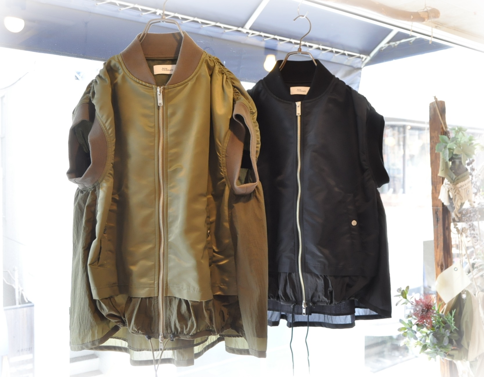 "boutique ordinary”　夏のMA-1。